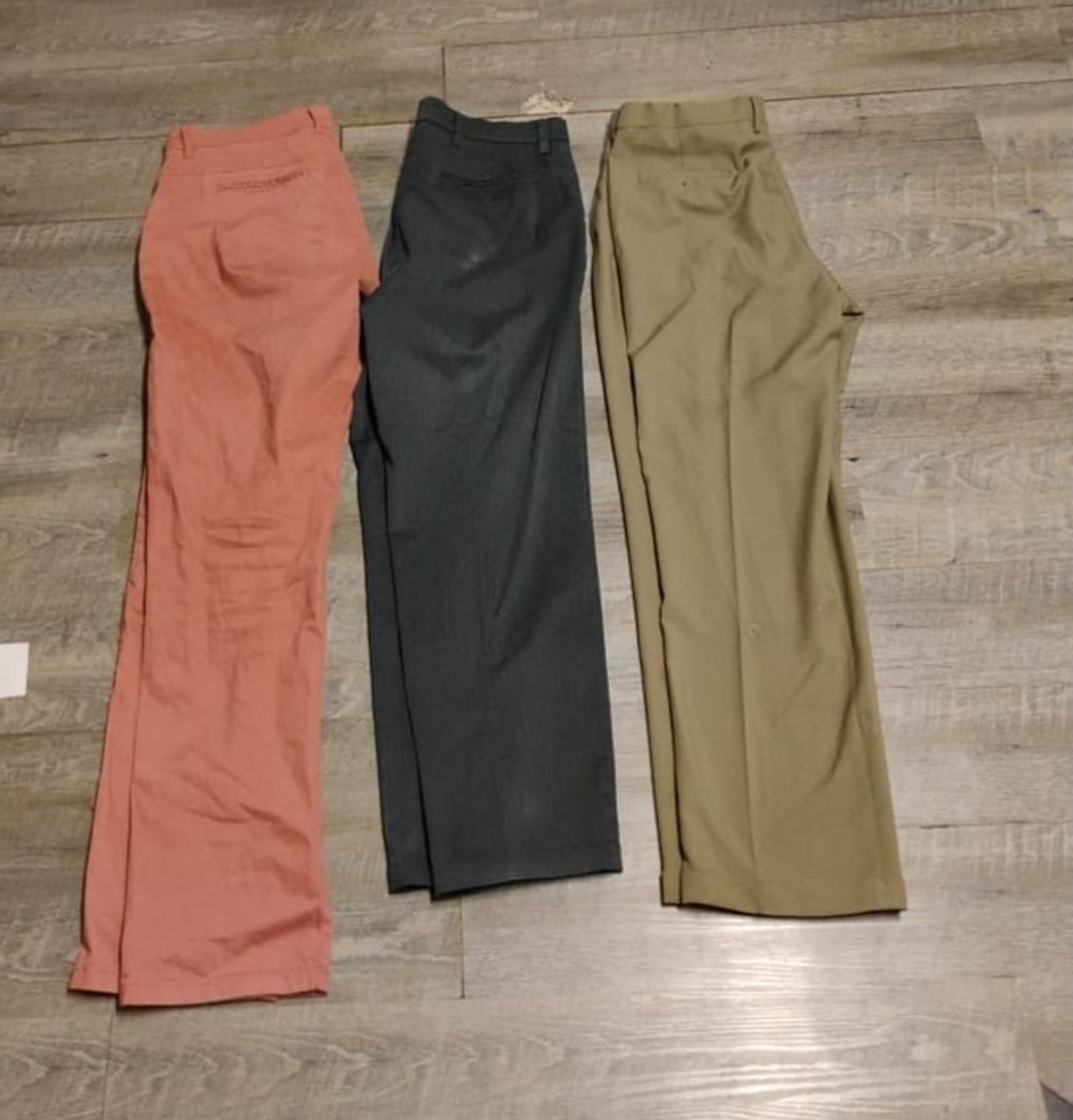 lot of 3 Dockers,Haggar, American Tall Men's dress Pants Sz 36X32,36 multico